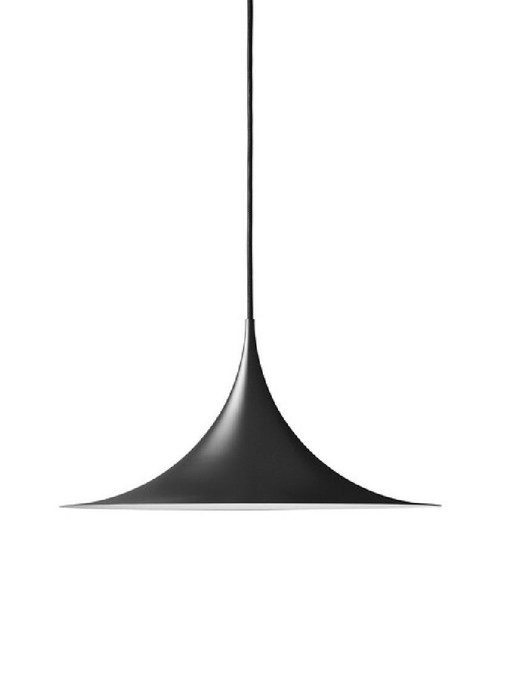 Gubi Semi Pendant Lamp Mat Black