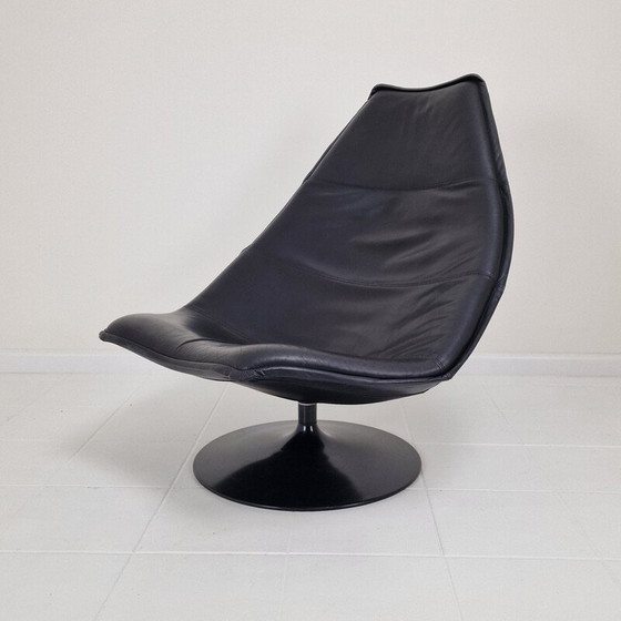 Image 1 of Pair of vintage F585 armchairs by Geoffrey Harcourt for Artifort, 1990s