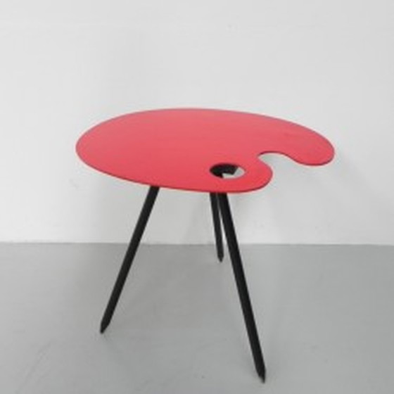 Image 1 of Bois Manu Painter's Palette Side Table by Lucien de Roeck - 1958