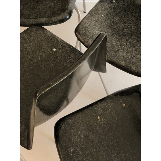 Image 1 of Set of 4 vintage chairs by Alberto Roselli for Rima, Italy 1960s