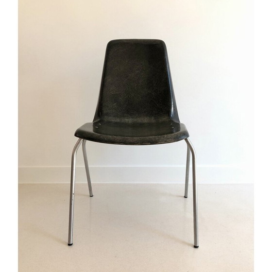 Image 1 of Set of 4 vintage chairs by Alberto Roselli for Rima, Italy 1960s