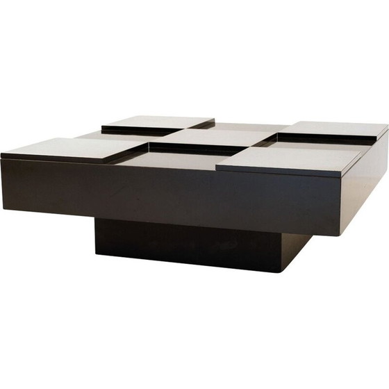 Image 1 of Vintage checkered coffee table, 1970