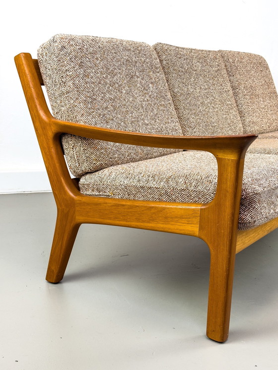 Image 1 of Teak 3-Seater Sofa By Juul Kristensen, 1960S