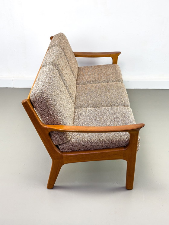 Image 1 of Teak 3-Seater Sofa By Juul Kristensen, 1960S