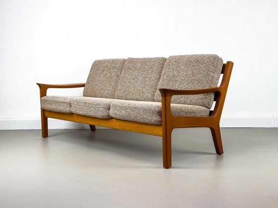 Image 1 of Teak 3-Seater Sofa By Juul Kristensen, 1960S