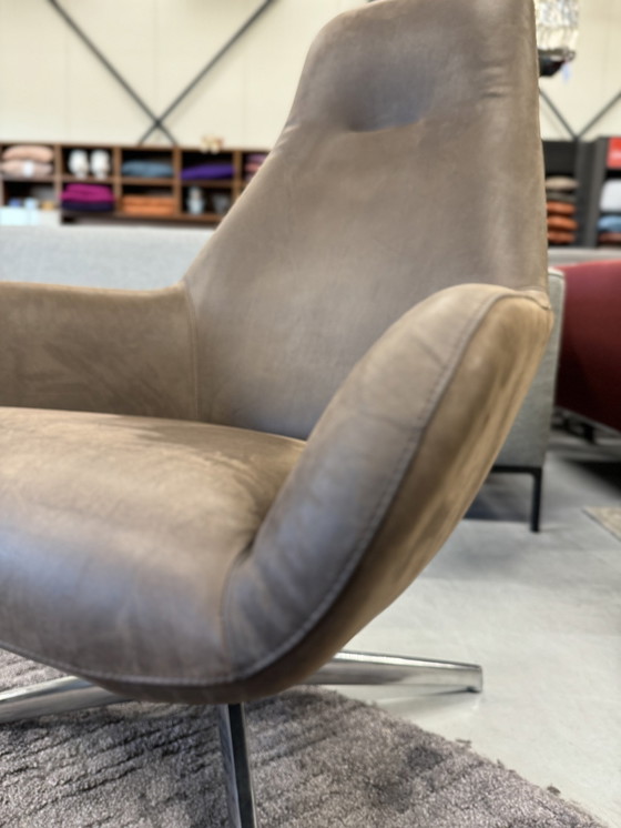 Image 1 of Pode Spot Two Armchair Danza Brown Leather