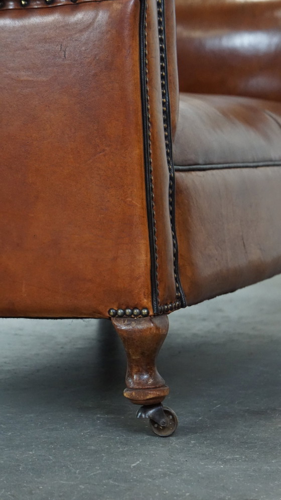 Image 1 of Sheep Leather Bench