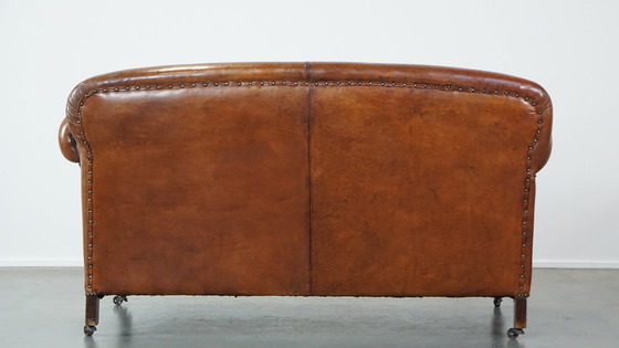 Image 1 of Sheep Leather Bench