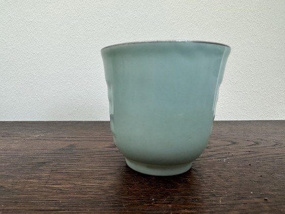 Image 1 of Coffee cup - Art-Deco - Epiag Tzechoslovakia - Water Green