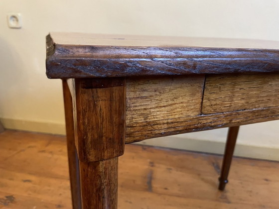 Image 1 of Table Side Table French Antique Oak