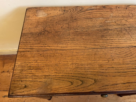 Image 1 of Table Side Table French Antique Oak