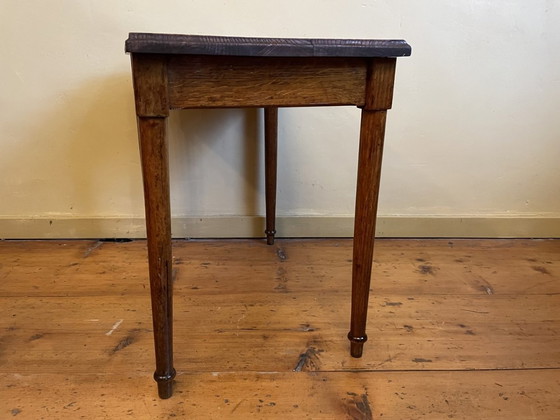 Image 1 of Table Side Table French Antique Oak