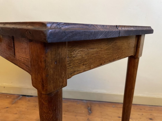 Image 1 of Table Side Table French Antique Oak