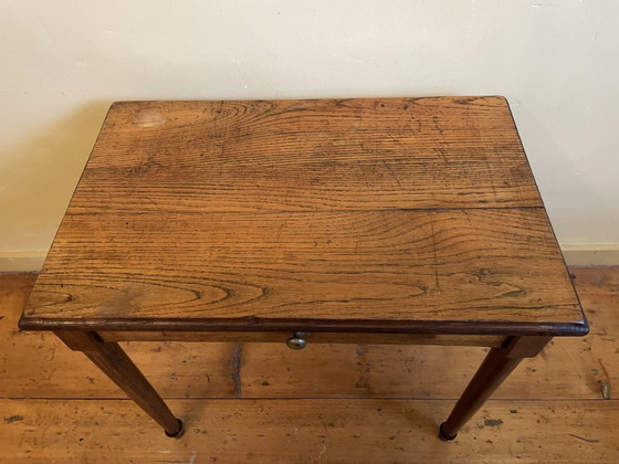 Image 1 of Table Side Table French Antique Oak