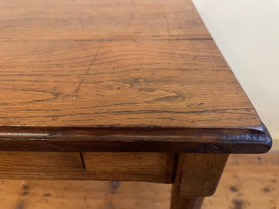 Image 1 of Table Side Table French Antique Oak