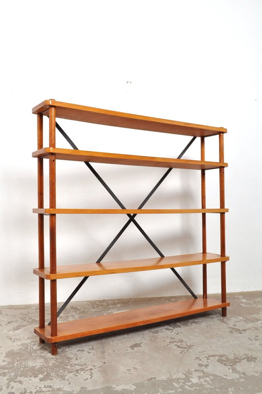 Vintage Stick Cabinet / Bookcase
