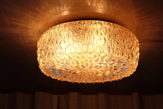 Image 1 of Large ceiling lamp Limburg A699 bubble glass