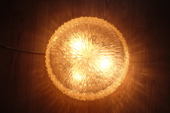 Image 1 of Large ceiling lamp Limburg A699 bubble glass