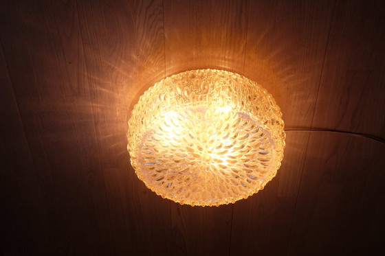 Image 1 of Large ceiling lamp Limburg A699 bubble glass