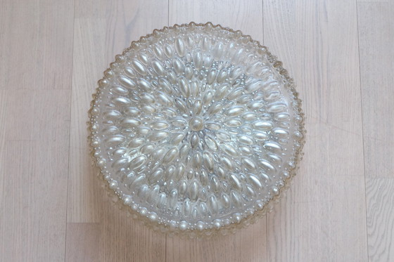 Image 1 of Large ceiling lamp Limburg A699 bubble glass