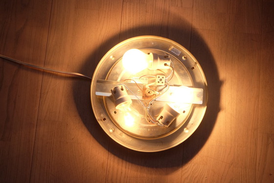 Image 1 of Large ceiling lamp Limburg A699 bubble glass