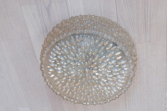 Image 1 of Large ceiling lamp Limburg A699 bubble glass