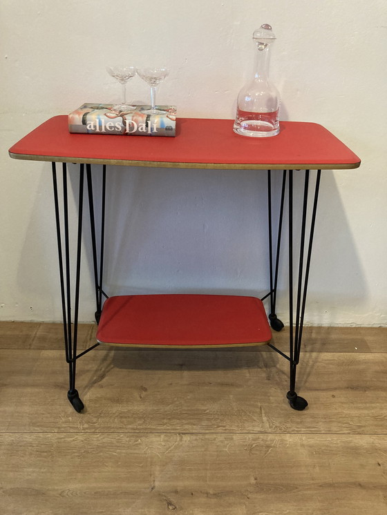 Image 1 of Carrello vintage degli anni '50.