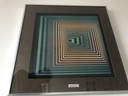 Litografía de Victor Vasarely