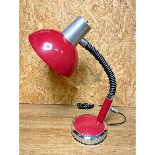 Lampada Resistex rossa vintage, 1970-1980