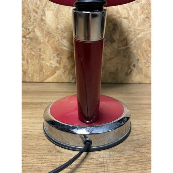 Image 1 of Lampada Resistex rossa vintage, 1970-1980