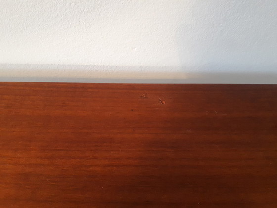 Image 1 of 60's vintage reading table side table newspaper rack