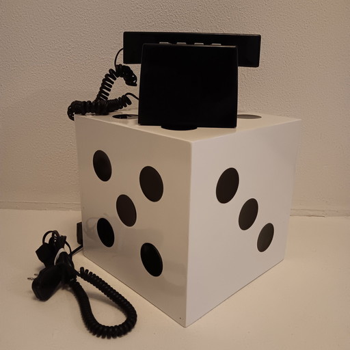 Black Cube Phone Jan Des Bouvrie 1980s