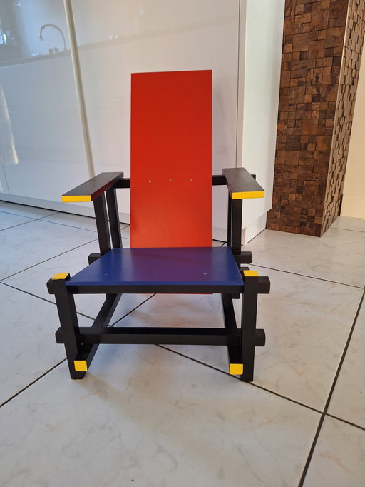 Red-Blue High Chair