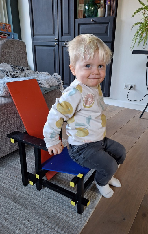 Red-Blue High Chair