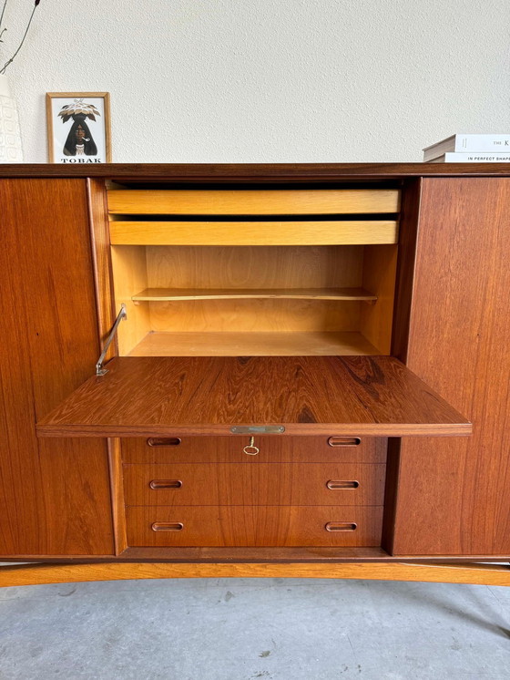 Image 1 of Danish highboard teak and oak