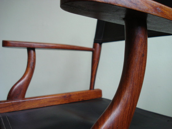 Image 1 of Vintage rosewood chair from M. Hayat & Bros
