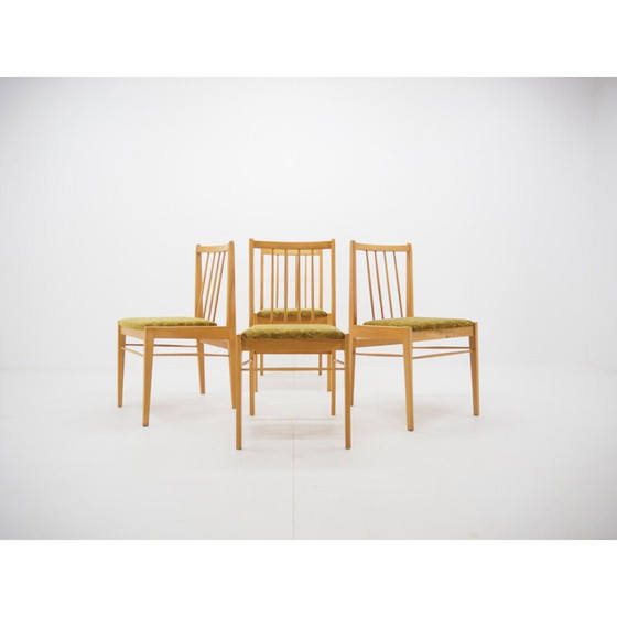 Image 1 of Set of 4, Midcentury Dining Chairs Czechoslovakia 1970s