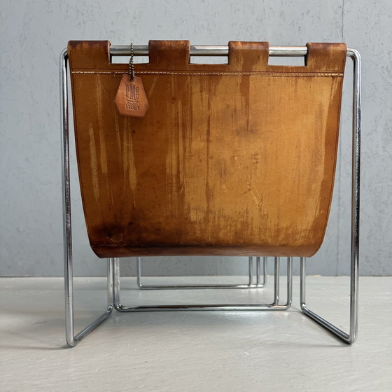 Image 1 of Brabantia mimi set with leather magazine holder