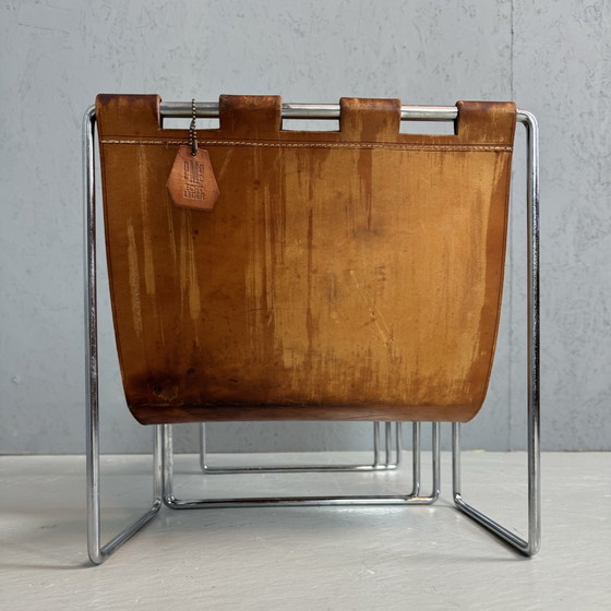 Image 1 of Brabantia mimi set with leather magazine holder