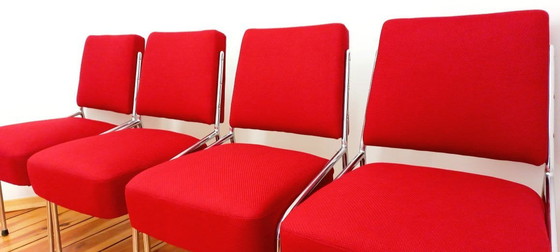 Image 1 of Bauhaus Dining Chairs Attributed To Hynek Gottwald, Former Czechoslovakia, Set Of 4