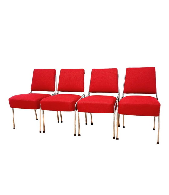 Image 1 of Bauhaus Dining Chairs Attributed To Hynek Gottwald, Former Czechoslovakia, Set Of 4