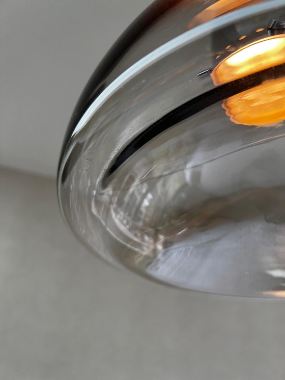 Image 1 of Bauhaus Pendant Lamp Design By Herbert Proft For Glashütte Limburg