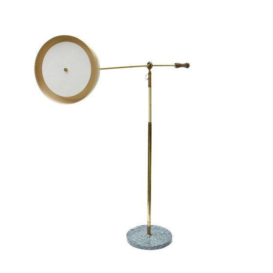 Image 1 of  Italian yellow Floorlamp by Angelo Lelli - 1950s