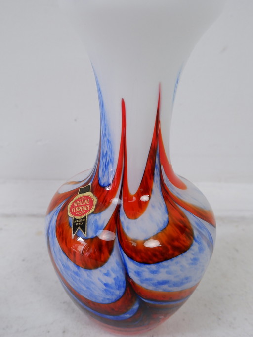 Opaline Florence vase