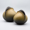 Jarrón de cerámica "Venus" de Uta Feyl, dúo, Rosenthal Studio Line, 1980, 14 cm + 12 cm, ancho de mesa, Mcm