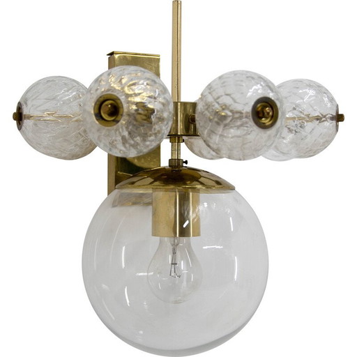 Vintage wall lamp by Jaroslav Bejvl for Kamenicky Senov, 1980s