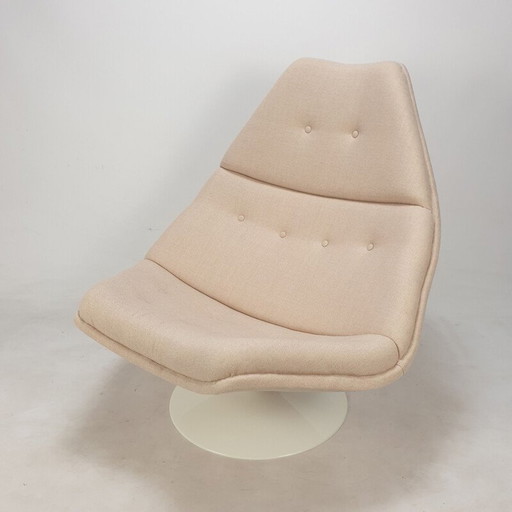 Vintage F510 lounge chair by Geoffrey Harcourt for Artifort, 1960s