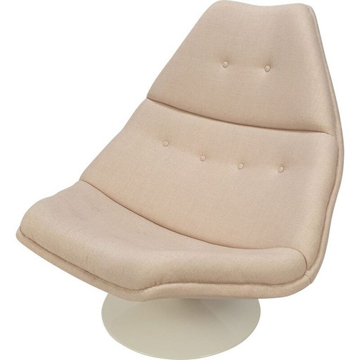 Vintage F510 lounge chair by Geoffrey Harcourt for Artifort, 1960s