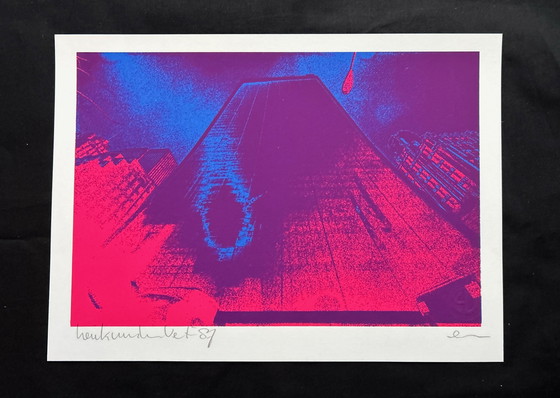 Image 1 of Screenprint Henk Van Der Vet