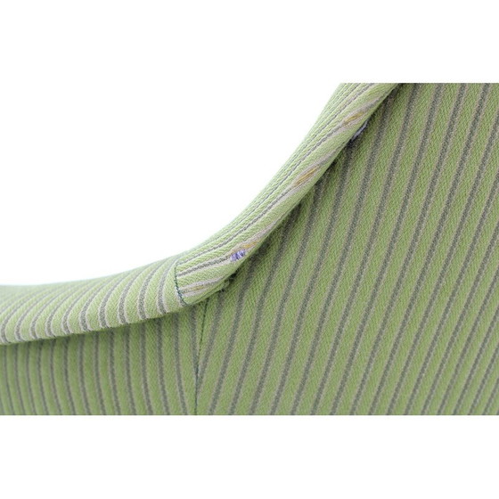 Image 1 of Vintage teak and fabric armchair, Denmark 1960